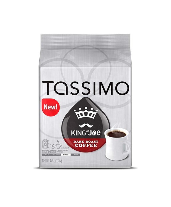 Tassimo King of Joe Dark Roast, 16-Count , 4.45 Oz