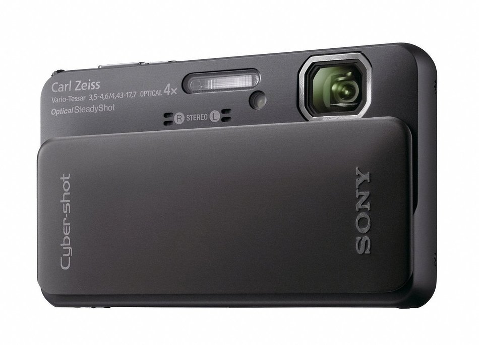 Sony Cyber-Shot DSC-TX10 16.2 MP Waterproof Digital Still Camera with Exmor R CMOS Sensor, 3D Sweep Panorama,... N16