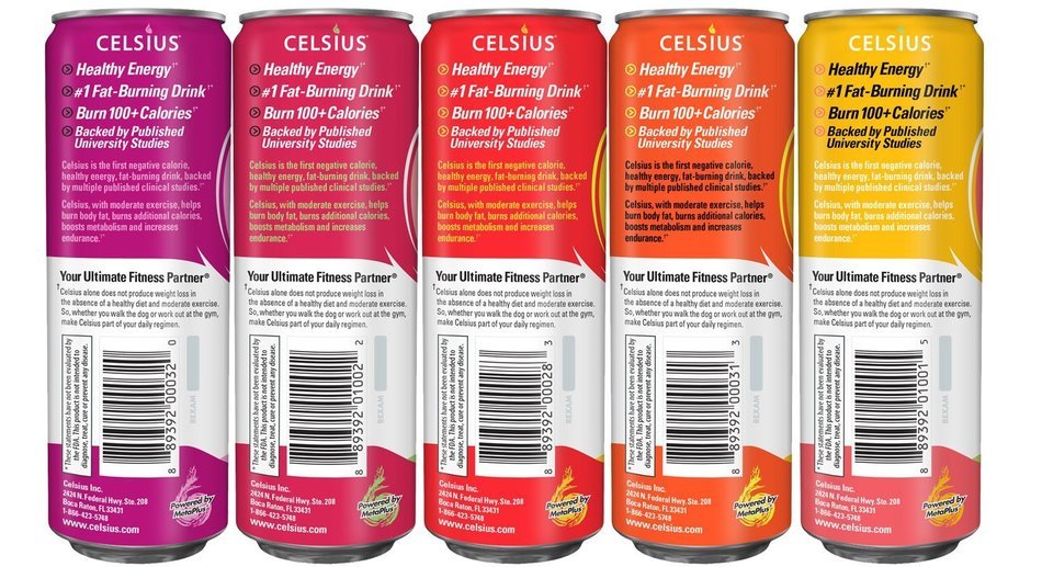 Celsius Green Tea, Peach Mango, 12 Ounce (Pack of 12) N43