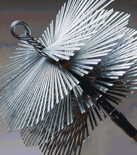 Chimney Plus 500271 Rutland 7 x 11 Inch Flat Wire Brush - .375 Inches