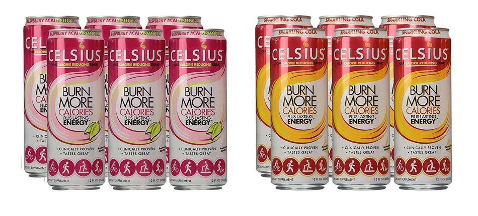 Celsius Green Tea, Peach Mango, 12 Ounce (Pack of 12) N45