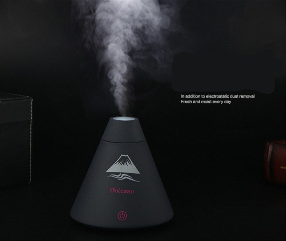 Aromatherapy Essential Oil Diffuser Cool Mist Humidifier with Color LED Ultrasonic Cool-mist Personal Mount Fuji...