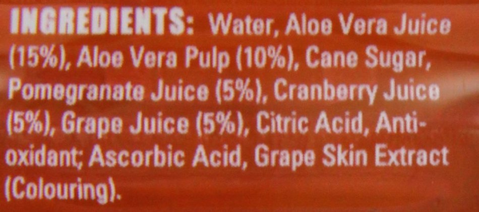 ALO Exposed Aloe Vera Juice Drink, Original + Honey, 16.9 Ounce (Pack of 12) N2