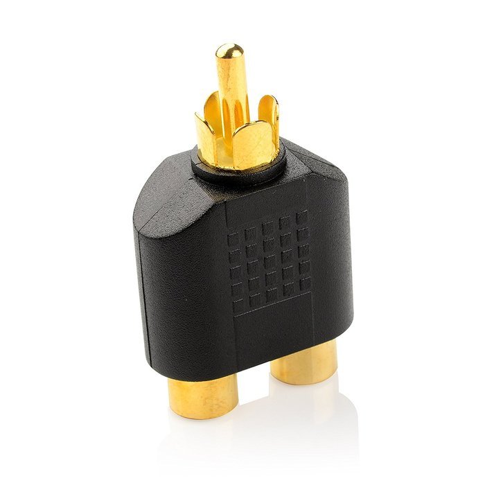 Cable Matters 5-Pack, Gold Plated 3-RCA Coupler N4