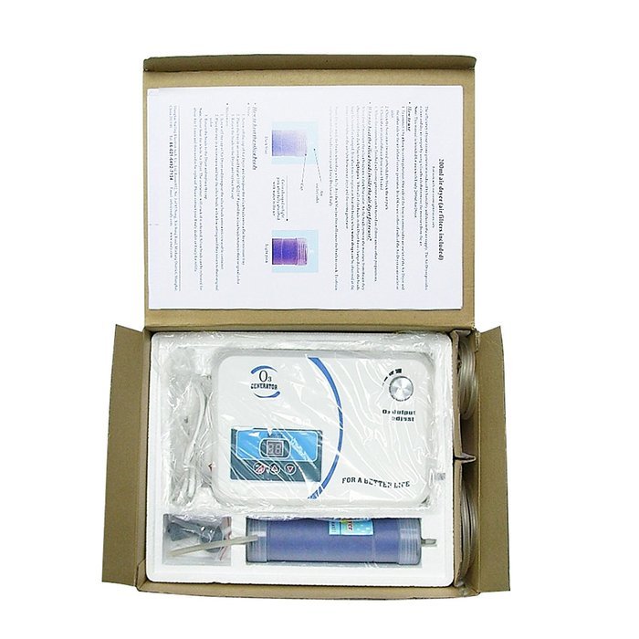 Ozone Generator 500mg Per Hour with Built in Air Pump Timer 220V N3
