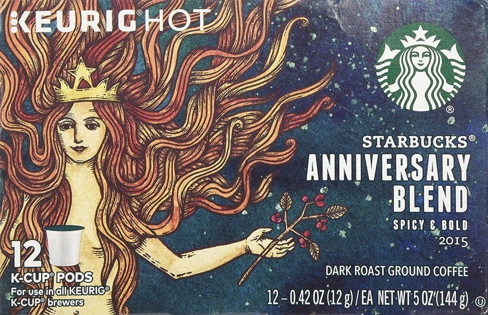 Starbucks Anniversary Blend, Kcup 12count N4 free image download