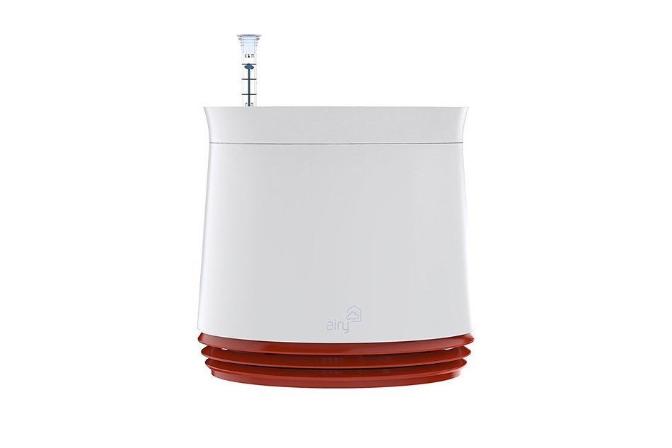 AIRY - natural air purifier (snow white - black jack) N8