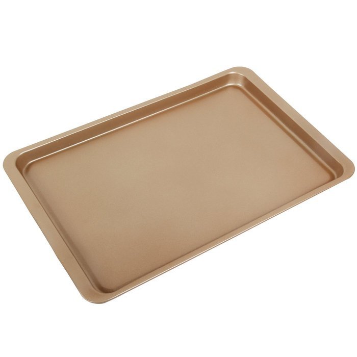 Yilove Non-stick Baking Cookie Sheet-Champagne,14.5"x10" N8