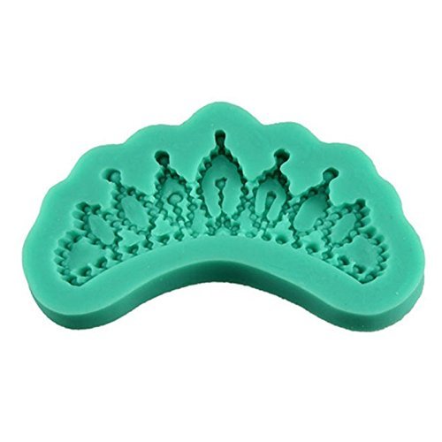 Essential attractive fashion 3D Crown Silicone Fondant Cake Molds Soap Chocolate Mould N2