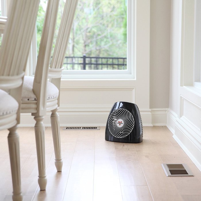 Vornado MVH Whole Room Vortex Heater, Black N6