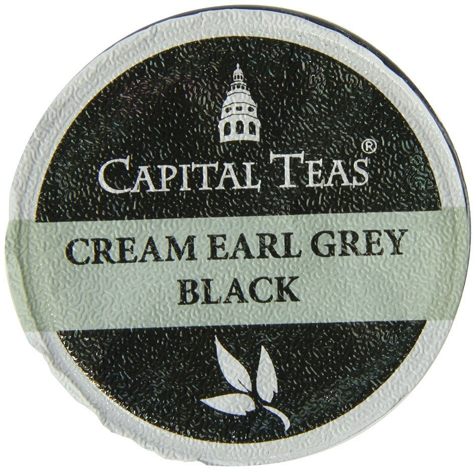 Capital Teas Turmeric Ginger Organic Tea, Keurig Cups, 12 Count N14