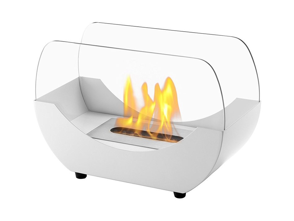 Ignis Portable Tabletop Ventless Bio Ethanol Fireplace - Liberty (Black) N16