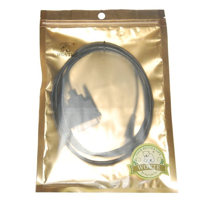 HDMI Cable, WOVTE Premium High Speed Micro HDMI to DVI Cable Male-Male (6 ft / 1.8 m) for HD Quality Video Transmission N2