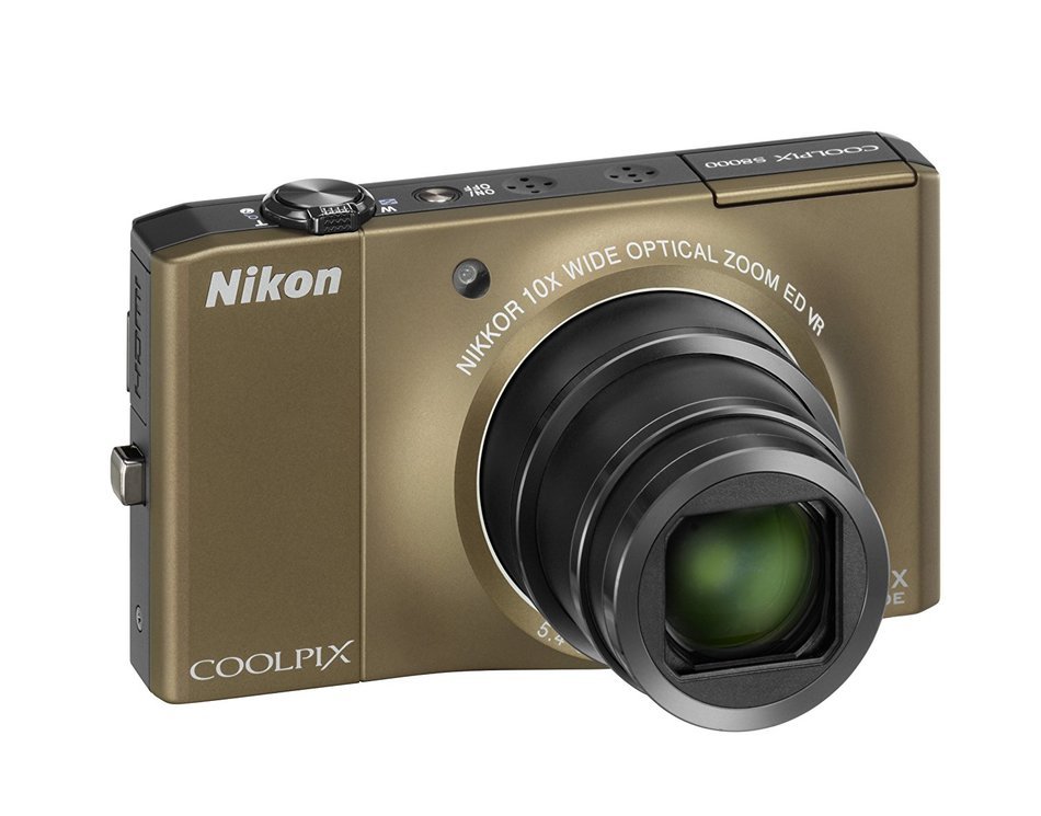 Nikon Coolpix S8000 14 MP Digital Camera with 10x Optical Vibration