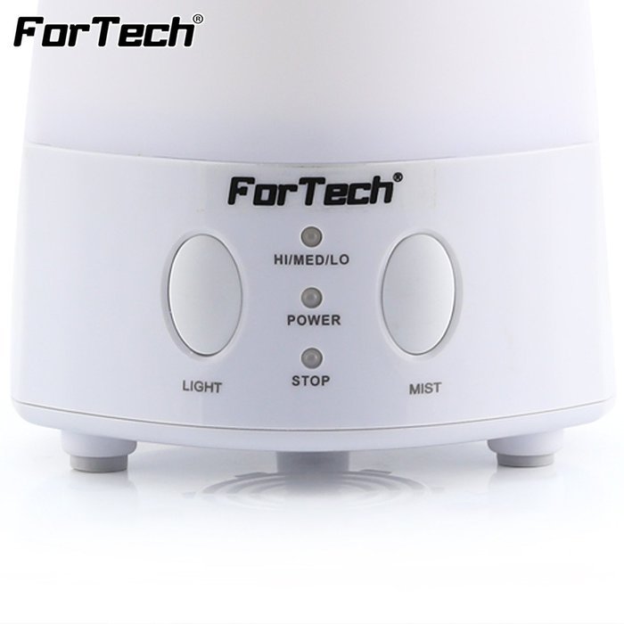 ForTech Ultrasonic Essential Oil Diffuser Aromatherapy Cool Mist Humidifier with Sensor Protection 20099/150ML N6