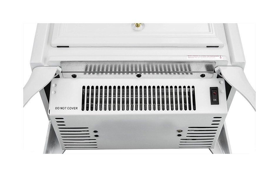 White Free Standing Portable Electric Fireplace Heater TOP SELLING ITEM N2