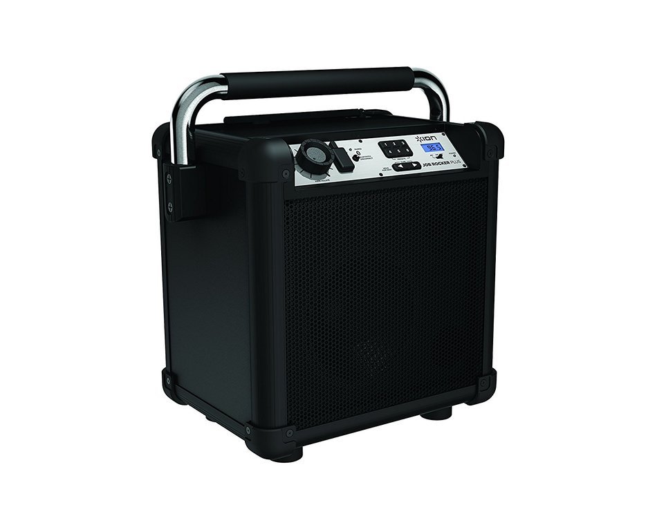 Ion Audio Job Rocker Plus Rugged Bluetooth Wireless Jobsite Sound System Black (Certified Refurbished)