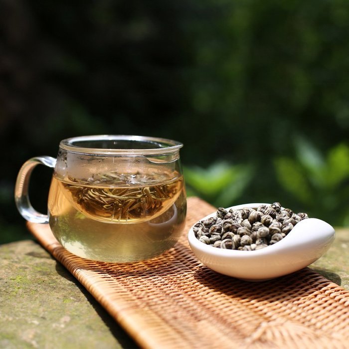 Dechunxian Jasmine Dragon Pearls Tea Flower Tea Green Tea Natural Organic N5