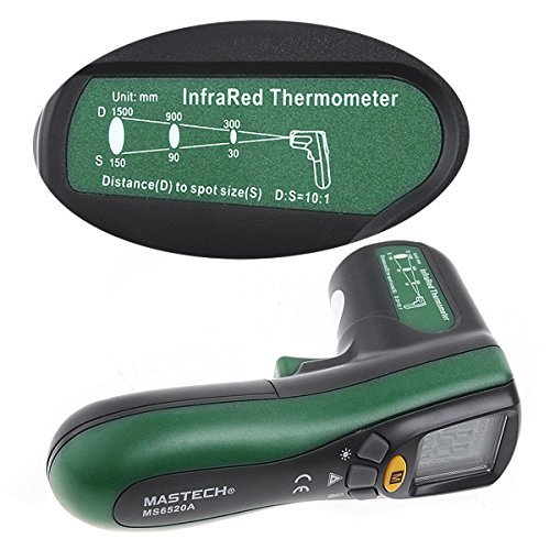 SysPod(TM) MASTECH MS6520A Infrared thermometer temperature gauge termometro infrarrojo thermometr stazione meteo N4