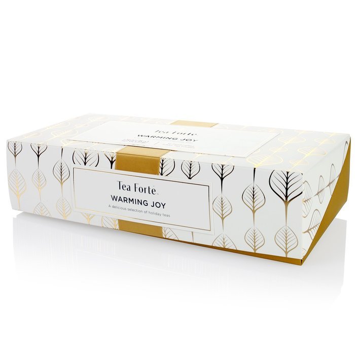 Tea Forté Warming Joy Petite Presentation Box Featuring Seasonal 