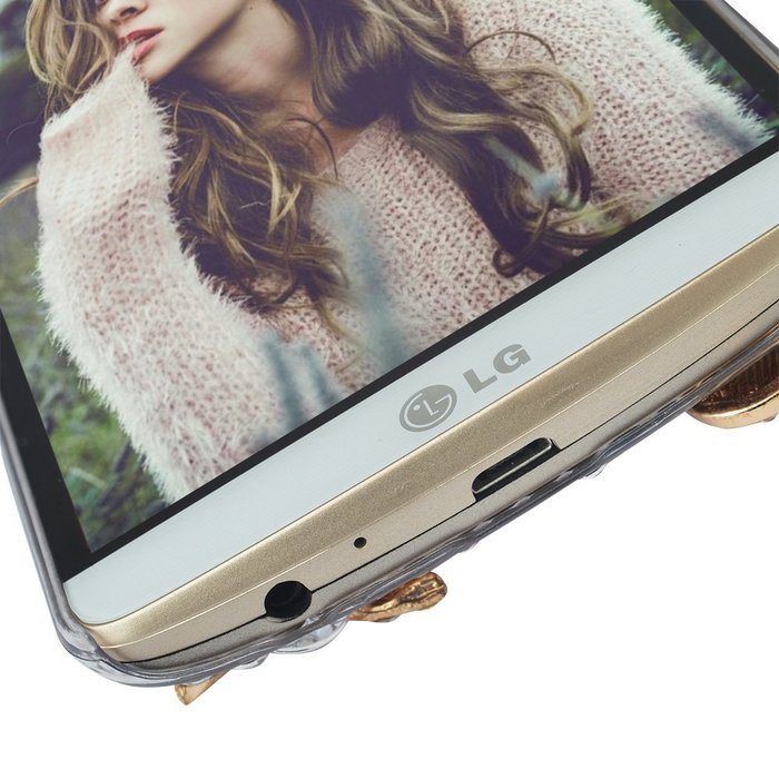 Spritech(TM) Bling Phone Case For LG V10,3D Handmade Crystal Perfume Pattern Accessary Design Clear Cellphone... N64