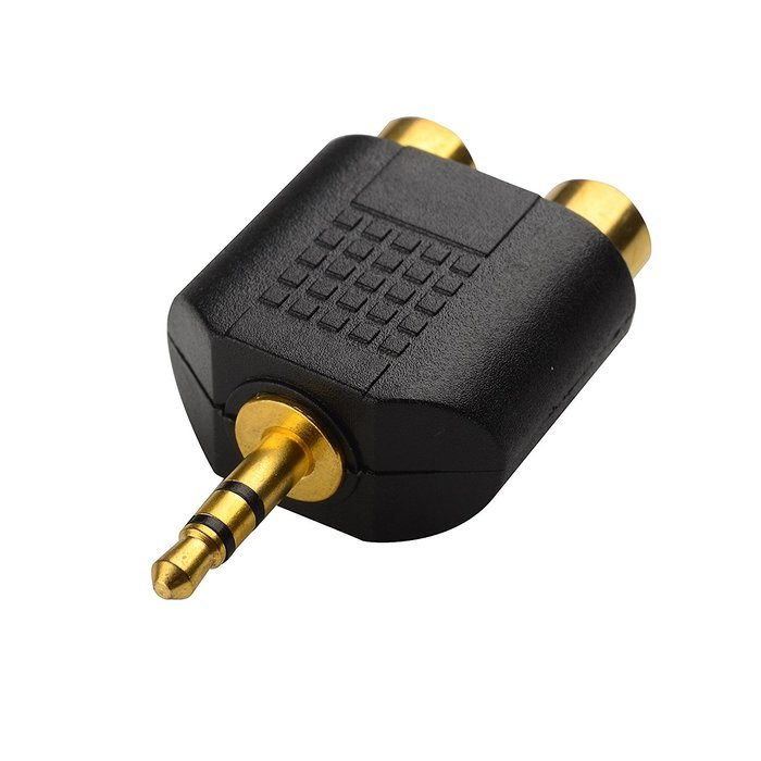 Cable Matters 5-Pack, Gold Plated 3-RCA Coupler N13