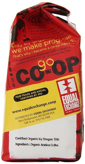 Equal Exchange Organic Coffee, Breakfast Blend, Ground, 12-Ounce Bag N6