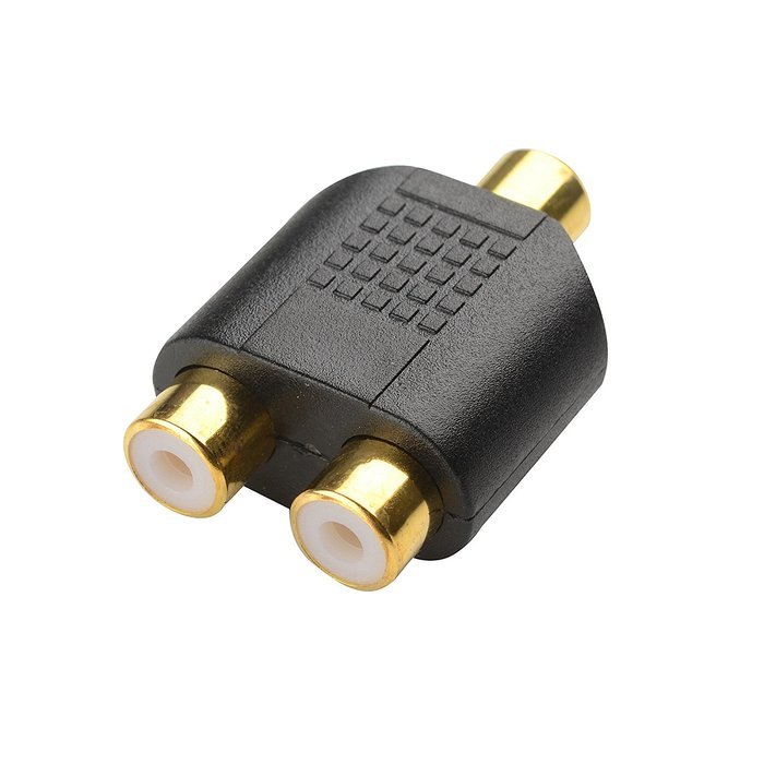Cable Matters 5-Pack, Gold Plated 3-RCA Coupler N15