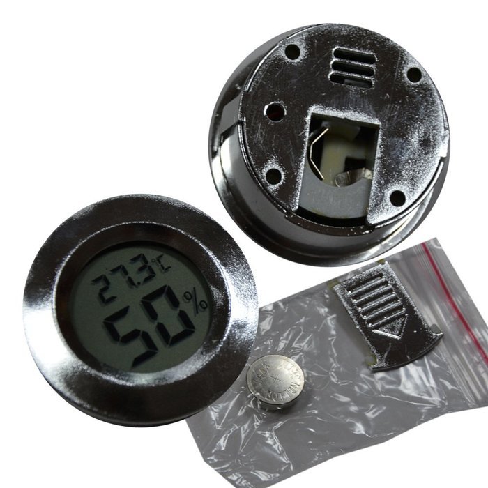 Volenx Modern Circular Digital Hygrometer