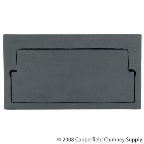 Woodfield 61066 Cast-Iron 5.5" x 9.5" Fireplace Ash Dump Door