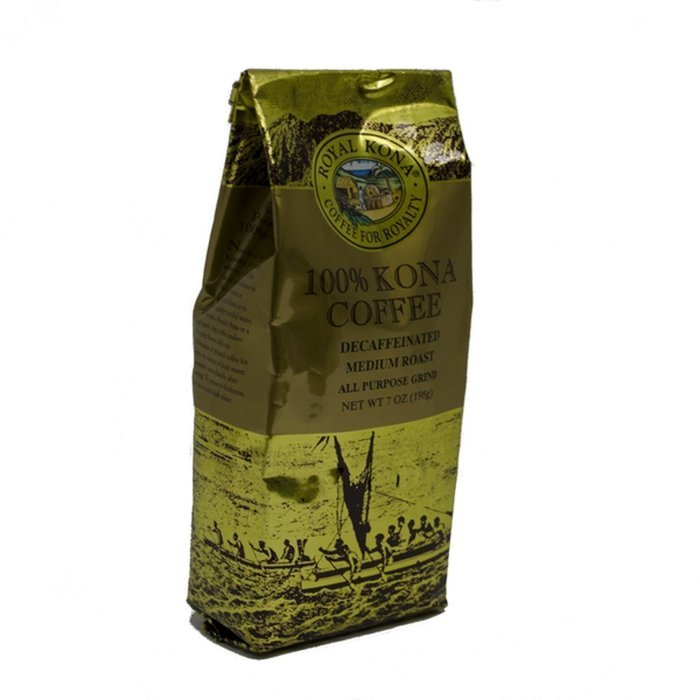Royal Kona Ground Coffee, 100% Kona Private Reserve, Medium Roast, 0.44 Pound N2