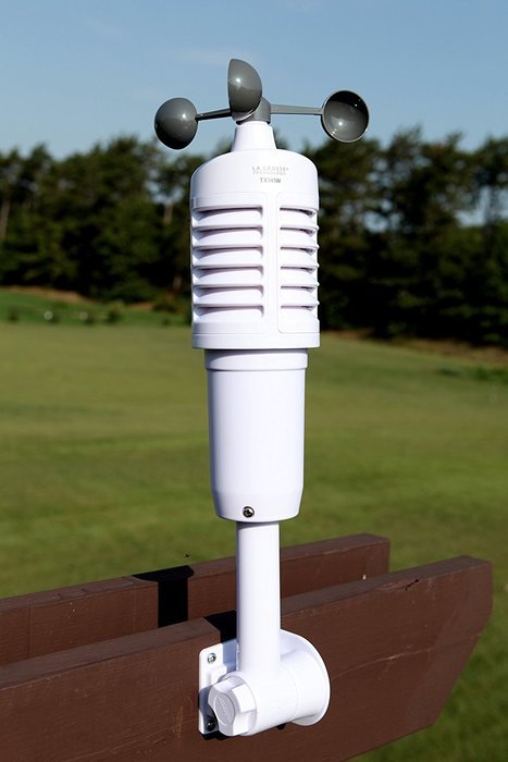 La Crosse Technology 327-1414W Color Wireless Wind Speed Weather Station, Black N3