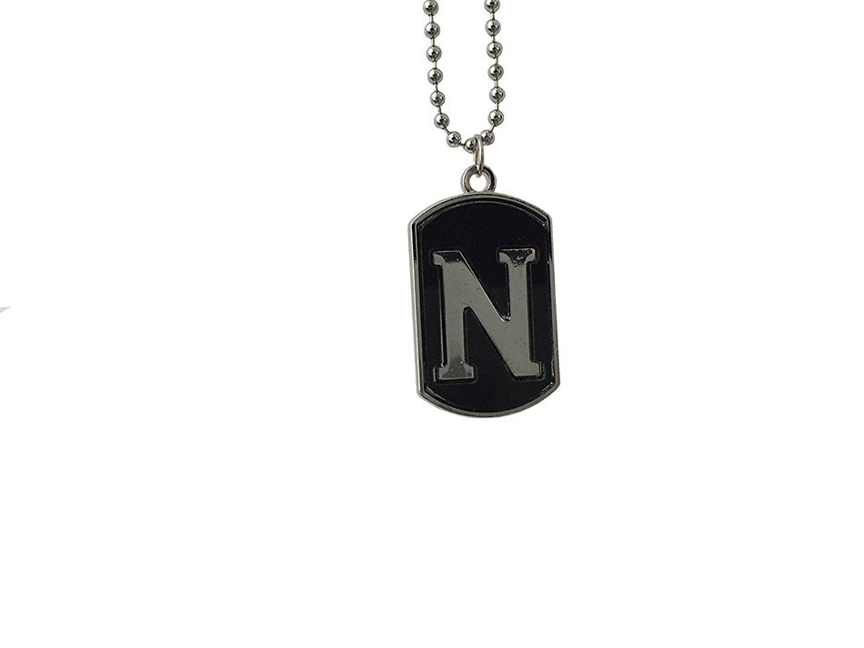 Storite Fashion "N"Locket/Nackless Metal Finish-Size 3X2Cm