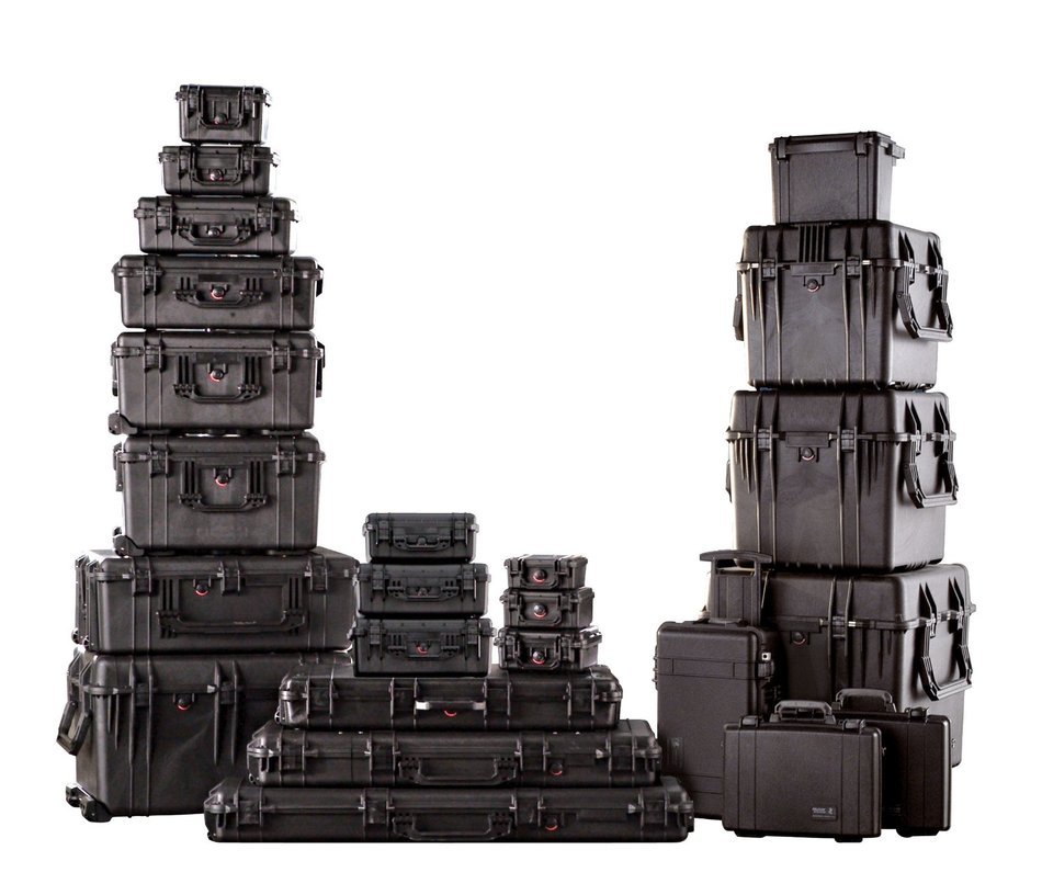 Equipment Case with Foam: 7.5" x 9.13" x 4.38" Color: Orange N2