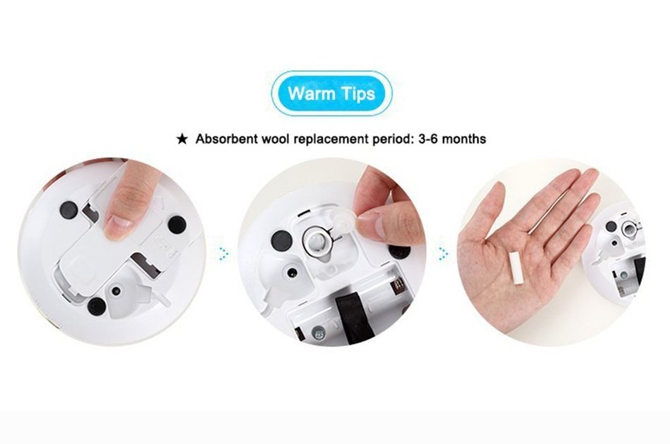 Deli Portable Mini Cool Mist Water Bottle Personal Humidifier, Ultra Quiet Humidifying Purifier with Automatic... N9