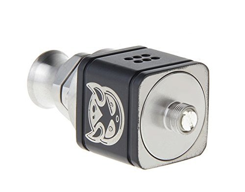 Hellboy Styled RDA Rebuildable Dripping w/ Wide Bore Top Cap - Stainless Steel