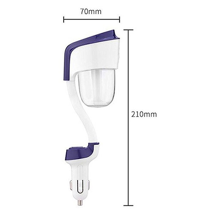 Geelyda Car Humidifier 2nd Generation with USB Charger Portable Aromatherapy Essential oil Diffuser,Portable Mini... N5