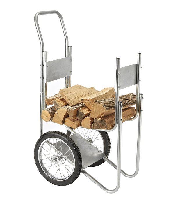 Rolling Wood Log Cart