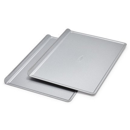 Sur La Table Platinum Professional Half Sheet Cookie Sheet Pan 21035LC , Set of 2