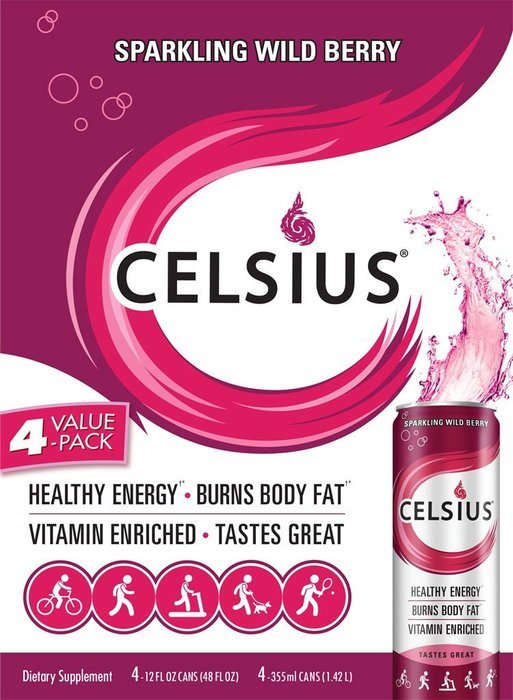 Celsius Green Tea, Peach Mango, 12 Ounce (Pack of 12) N58