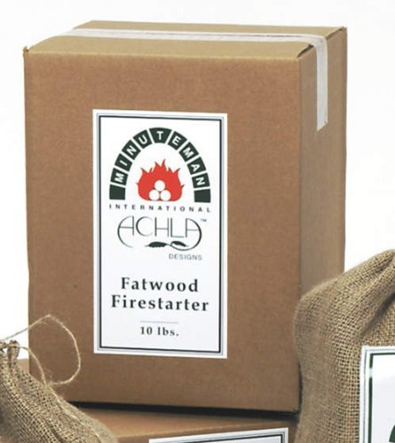 Minuteman International FWR-01 Fatwood Caddy Refill, 10-Pound Box