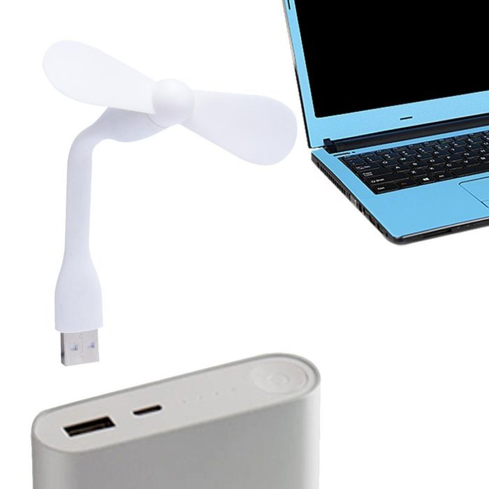 AMA(TM) Portable Flexible Mini USB Cooling Fan Air Conditioner Cooler for Laptop Computer (Hot Pink) N2