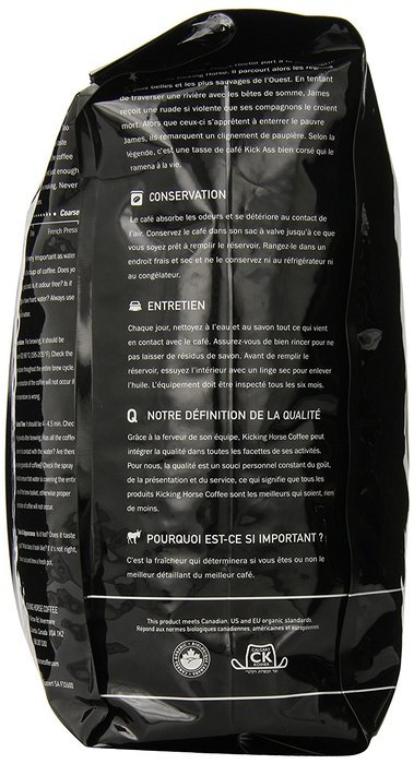 Kicking Horse Coffee, Whole Bean, Kick Ass, 2.2 Pound N13