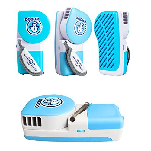 Mini USB Portable Rechargeable Hand Held Air Conditioner Summer Cooler Fan