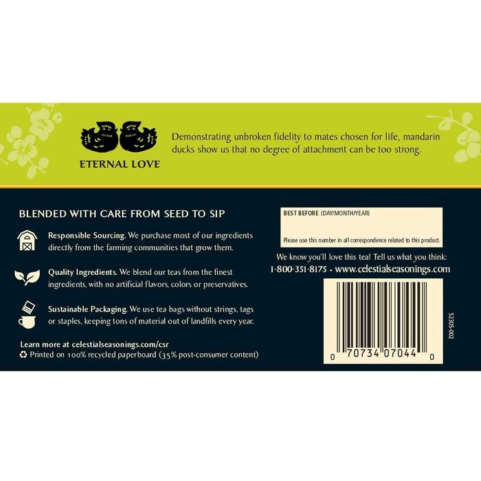 Celestial Seasonings Decaf Mint Green Tea, 20 Count (Pack of 6) N3