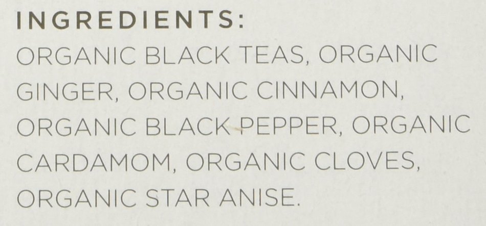 Tazo Awake English Breakfast -20-Count Tea Bags (Pack of 6) N10