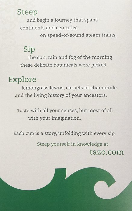 Tazo Awake English Breakfast -20-Count Tea Bags (Pack of 6) N12