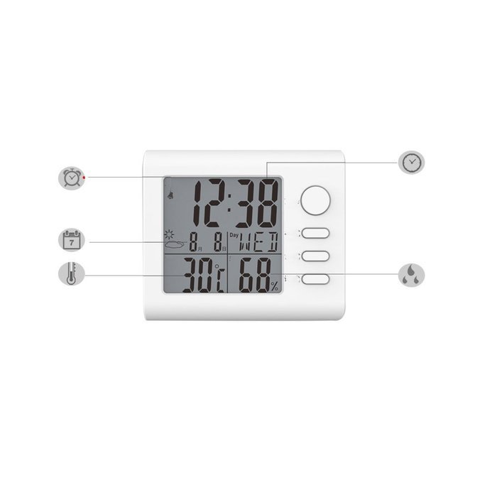 Indoor Humidity Monitor (White)