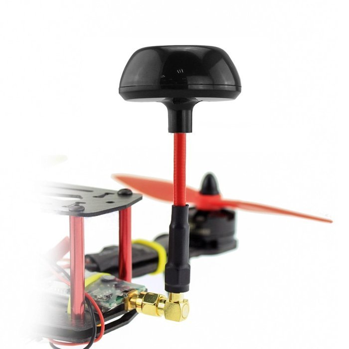 YoCoo 5.8GHz Drone FPV Antenna 90 Degree Mushroom Antenna SMA for QAV250 FPV Racing Quadcopter (Rightangle inner... N3