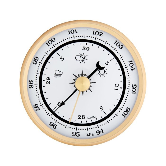 2-3/4" White Hygrometer Insert N2